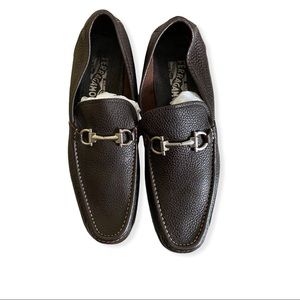 Men's Salvatore Ferragamo Mason Brown Shoes 11 1/2 D